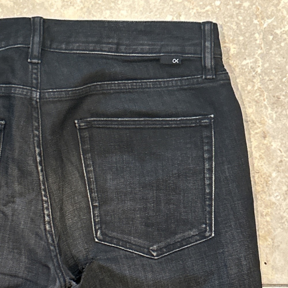 Outerknown Ambassador Slim Fit Sea Jeans Men's 31x30 Black Denim Cotton Casual
